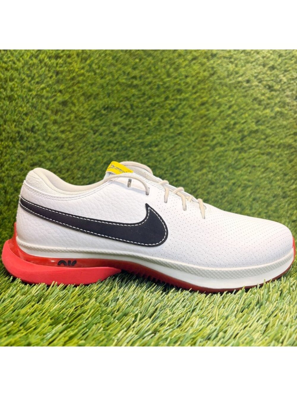 Nike Air Zoom Victory Tour 3 Mens Size 6 White Black Athletic Golf Spikes Shoes